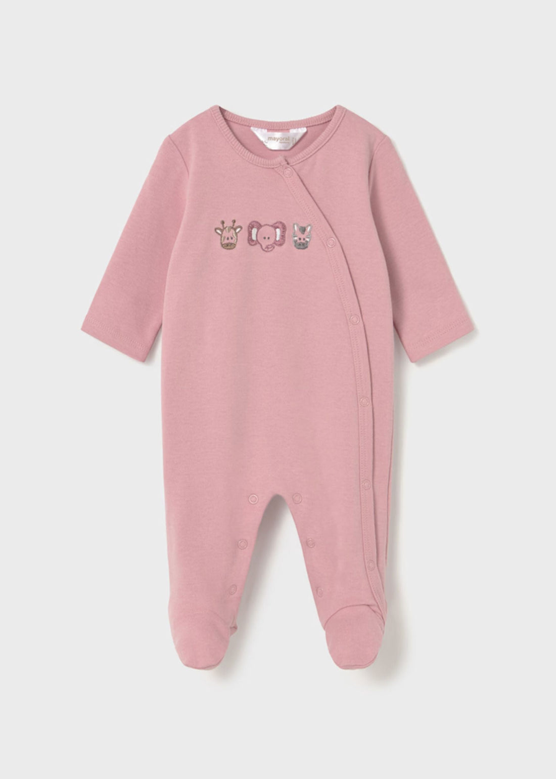 Set 2 Pijamas Orquídea Animals Better Cotton Newborn
