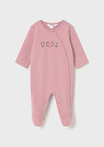 Set 2 Pijamas Orquídea Animals Better Cotton Newborn