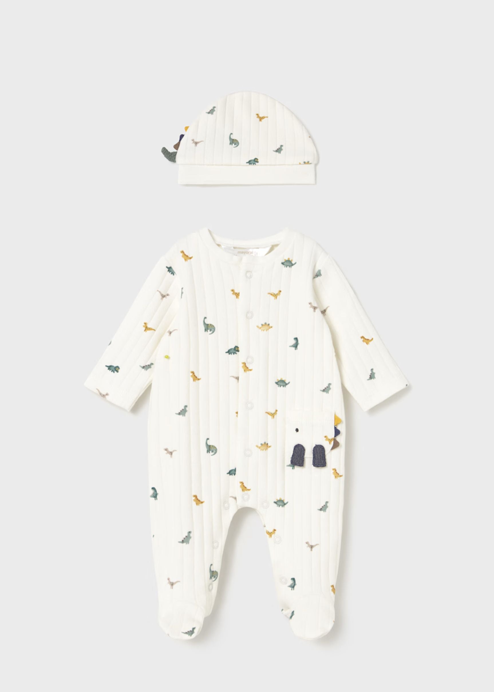 Pijama Gorro Dino Better Cotton Newborn