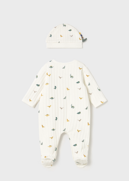 Pijama Gorro Dino Better Cotton Newborn