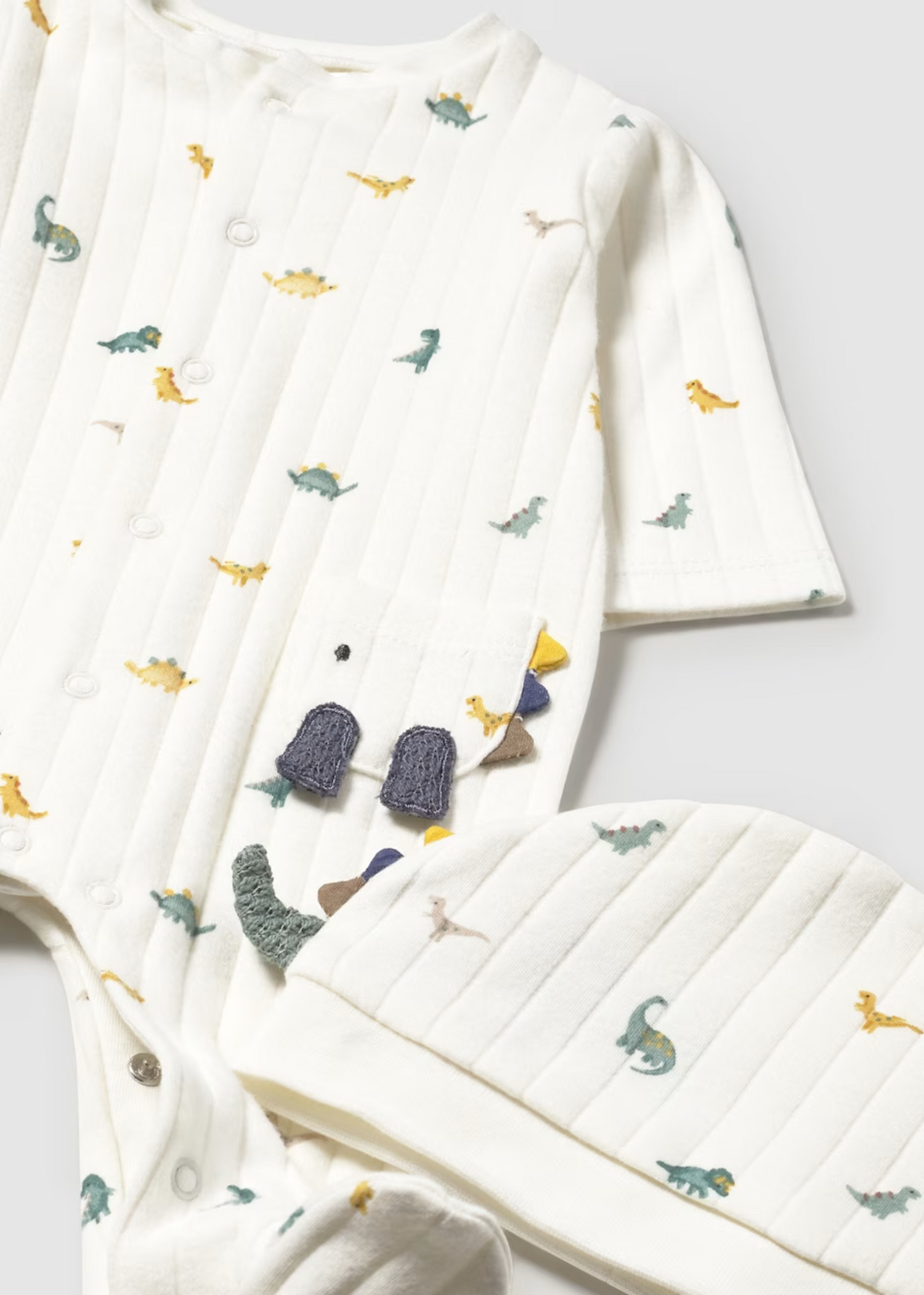 Pijama Gorro Dino Better Cotton Newborn