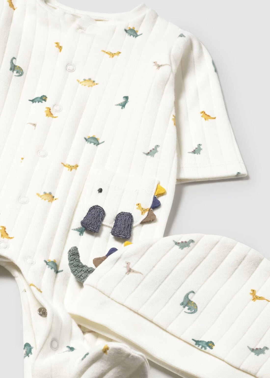 Pijama Gorro Dino Better Cotton Newborn