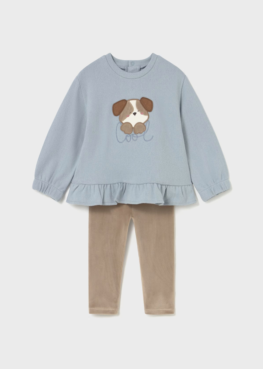 Conjunto Buzo Puppy Legging Topo