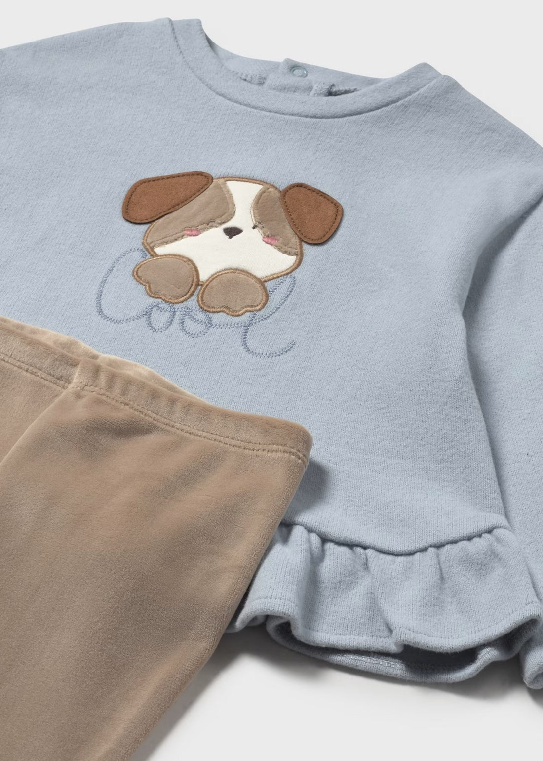 Conjunto Buzo Puppy Legging Topo
