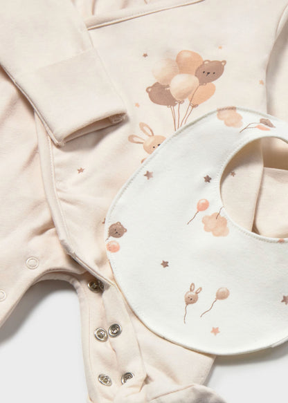 Set Pijama | Gorro | Babero Bunny Cerámica