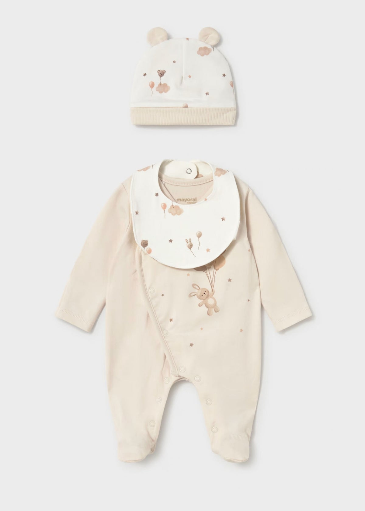 Set Pijama | Gorro | Babero Bunny Cerámica