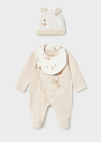 Set Pijama | Gorro | Babero Bunny Cerámica