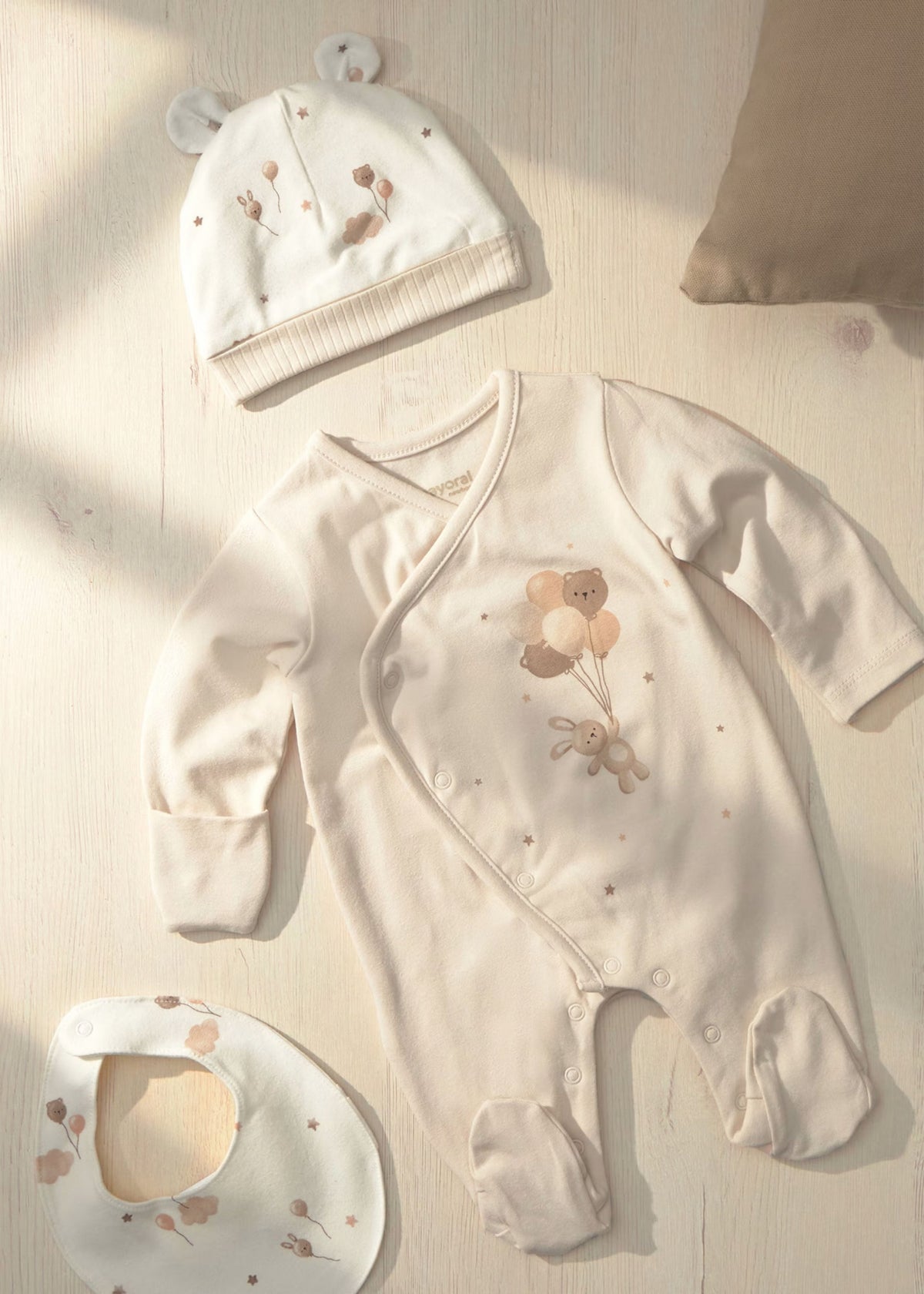 Set Pijama | Gorro | Babero Bunny Cerámica