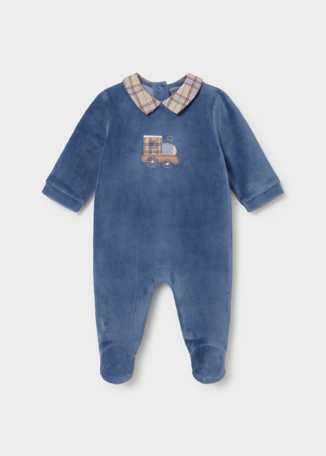 Pijama Tundosada Little Train Blueberry