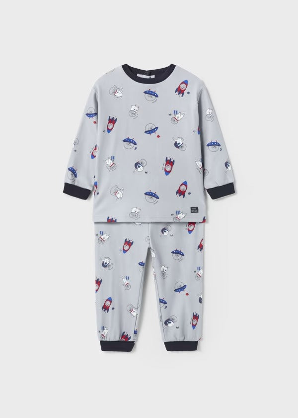 Pijama Cálido Estampado Bebé