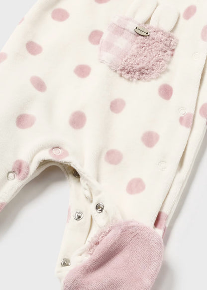 Set Pijamas Velvet Sugar Bunny Newborn