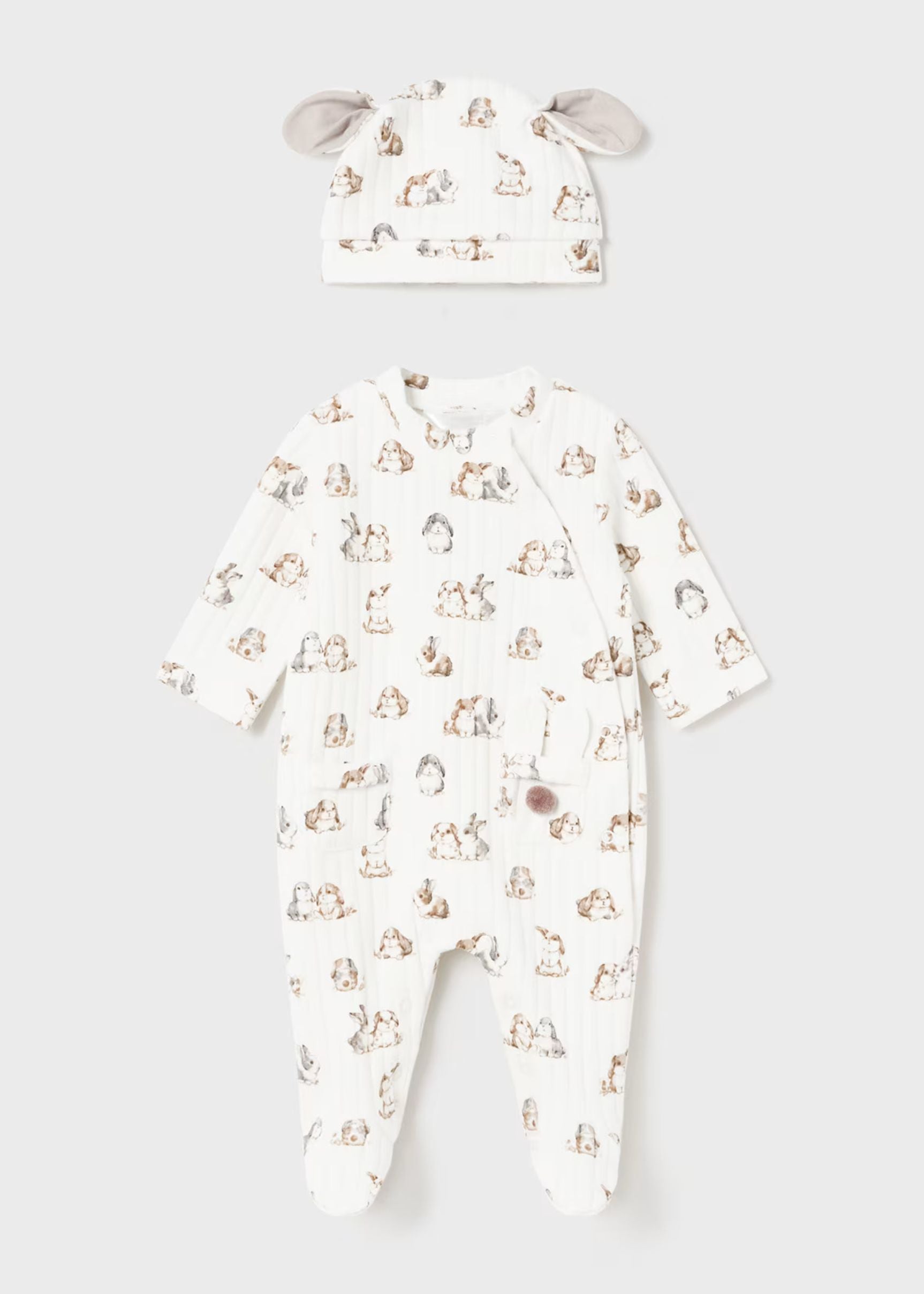 Set Pijama &amp; Gorro Bunny Newborn