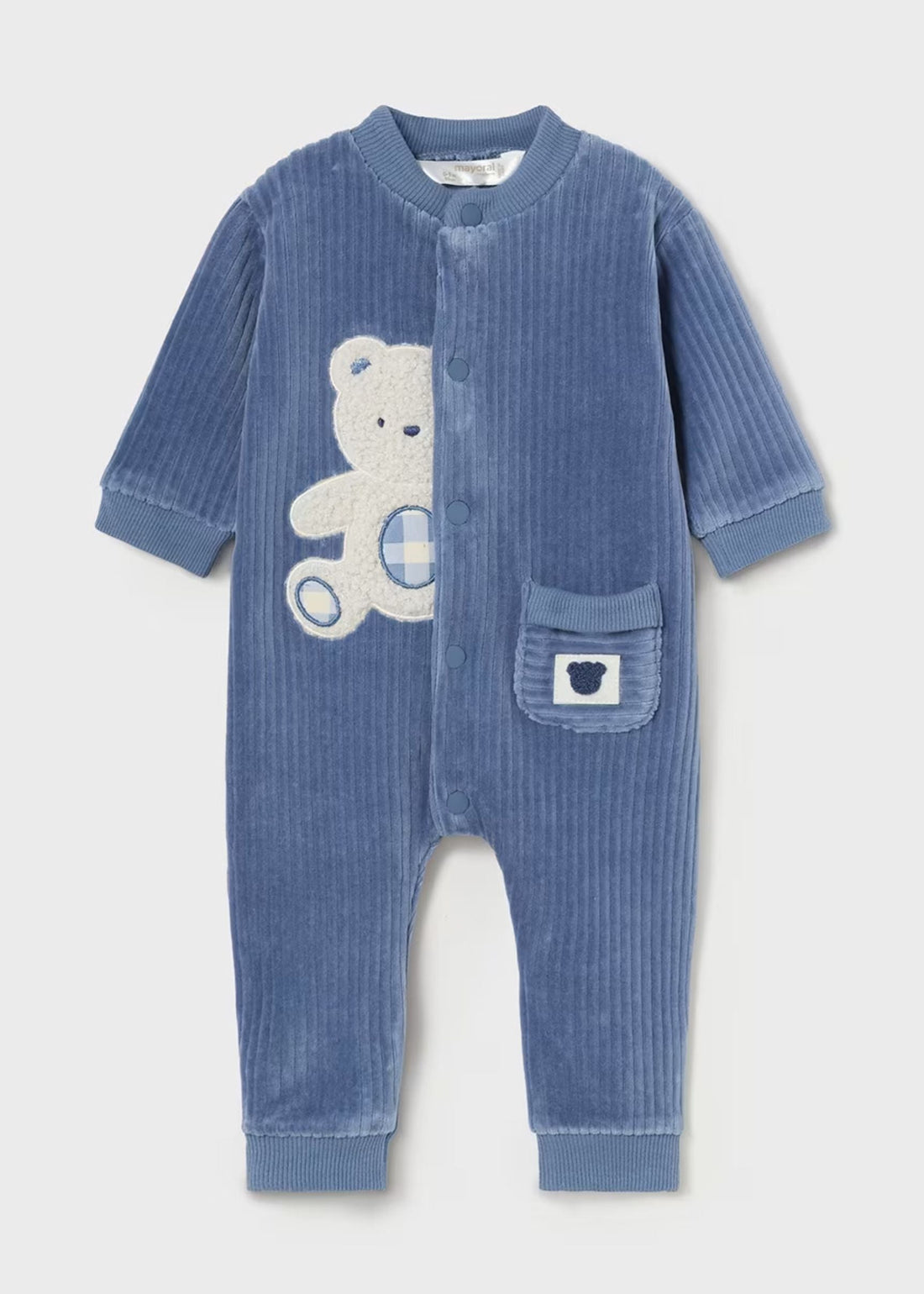 Pijama Mid Blue Pana Osito Newborn