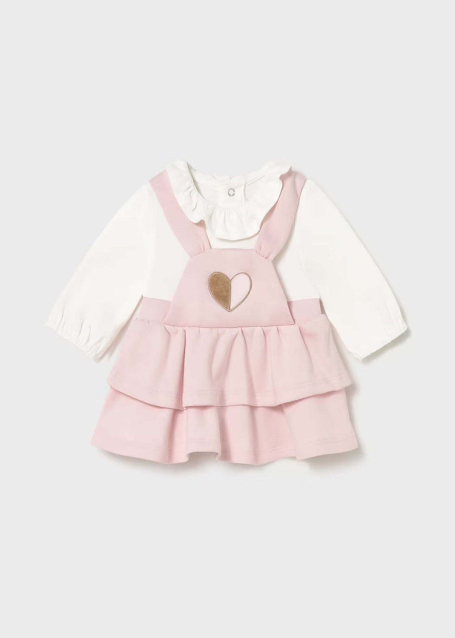 Conjunto Heart Rosa Baby