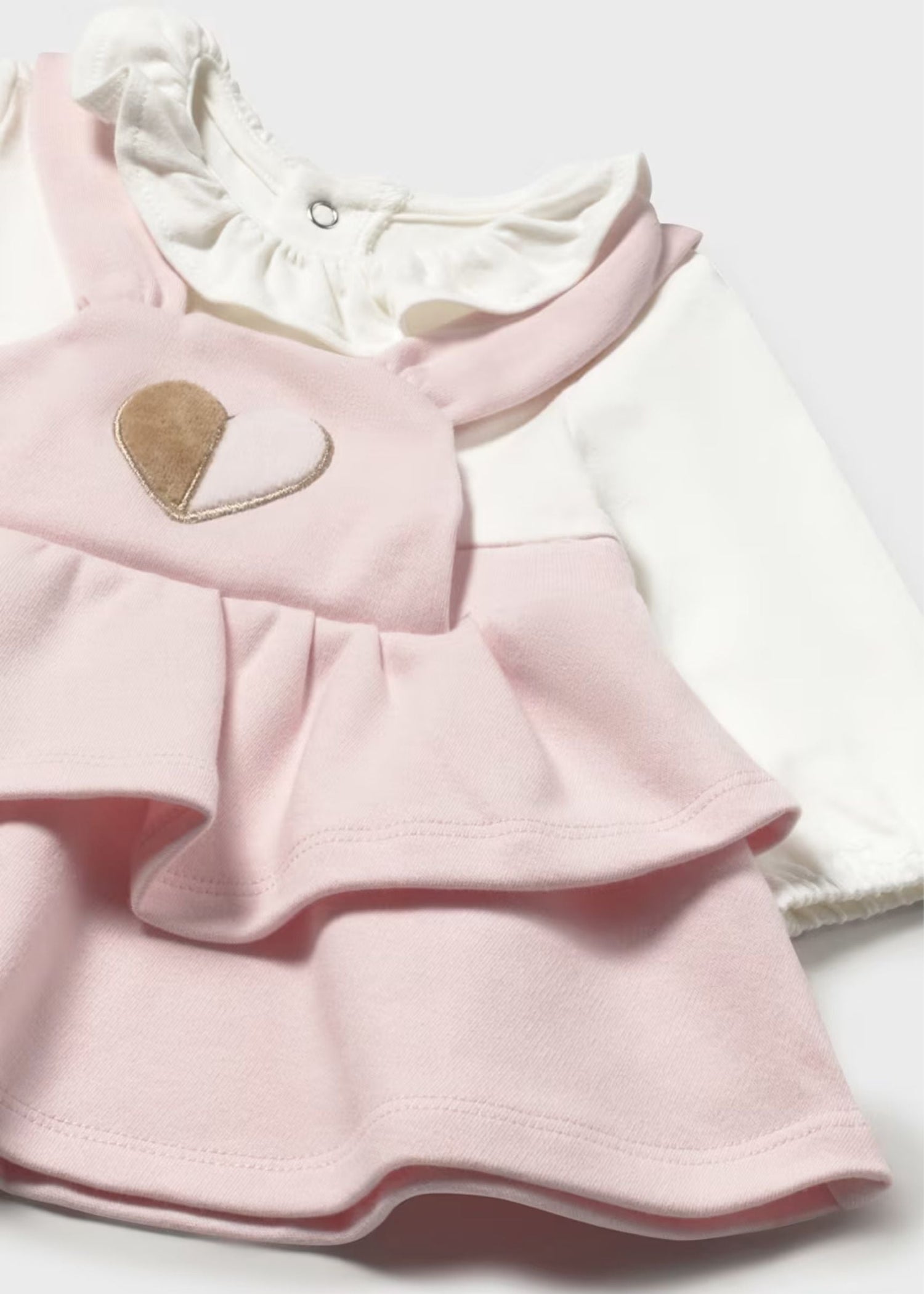 Conjunto Heart Rosa Baby