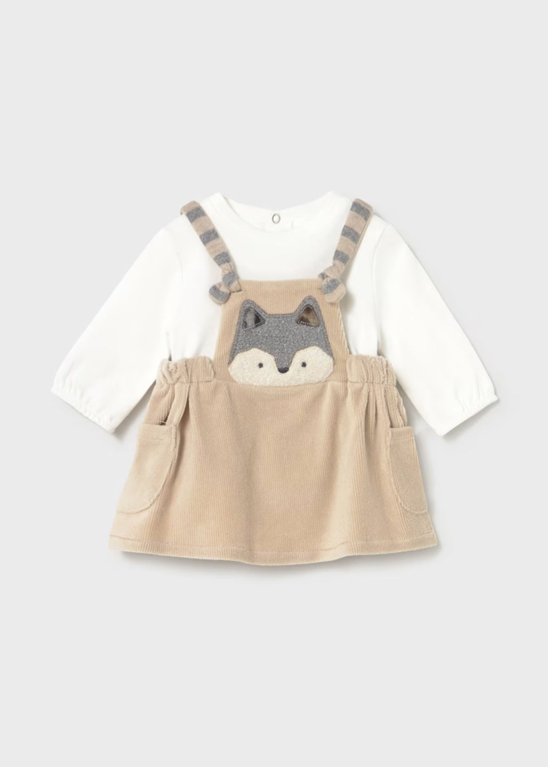 Vestido Baby Racoon Cereal Better Cotton Bebé