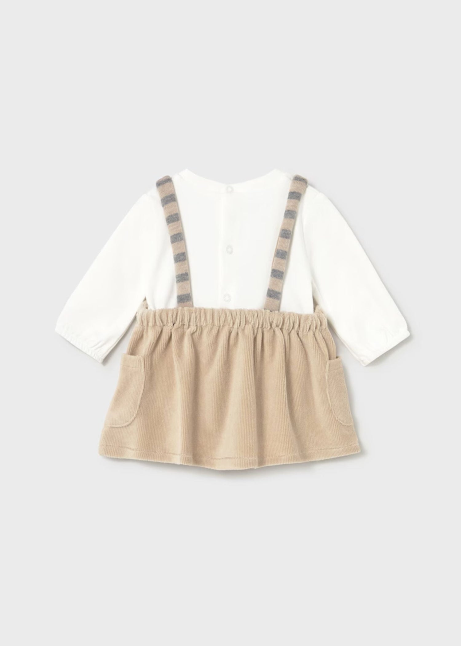 Vestido Baby Racoon Cereal Better Cotton Bebé