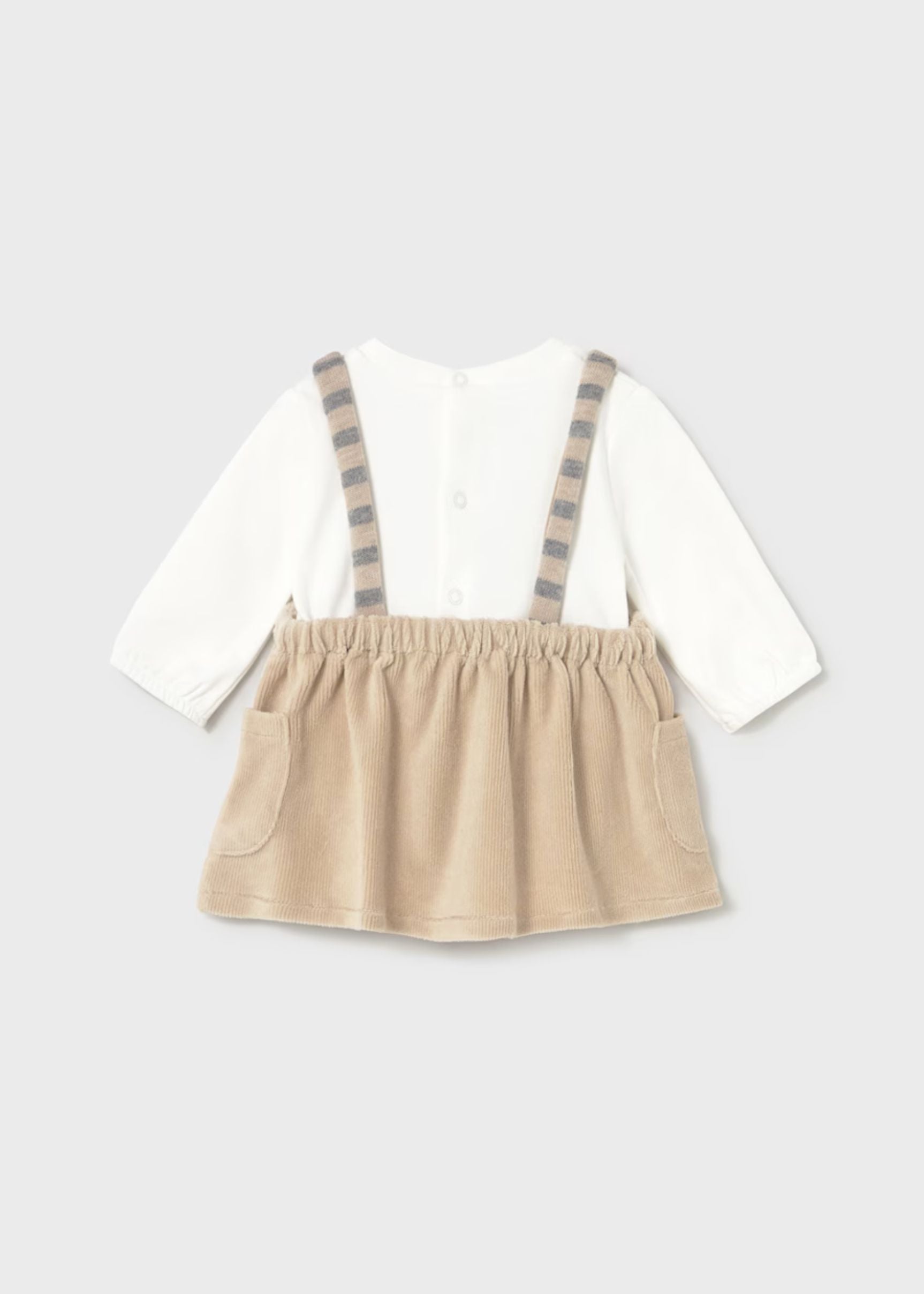 Vestido Baby Racoon Cereal Better Cotton Bebé