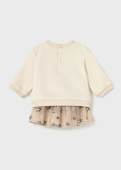 Conjunto Falda Tul Lazo Cerámica Better Cotton Newborn