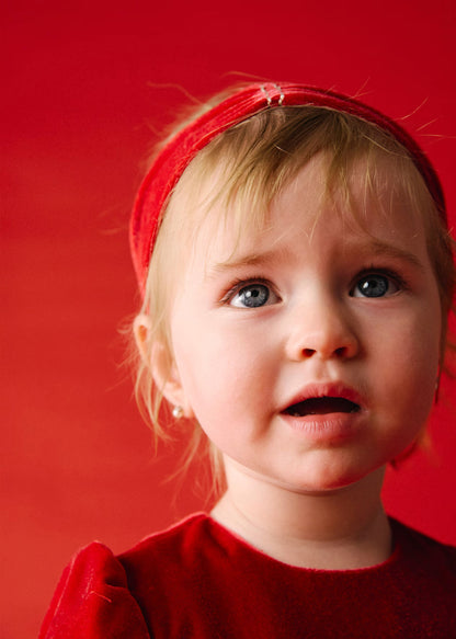 Vestido Terciopelo Diadema