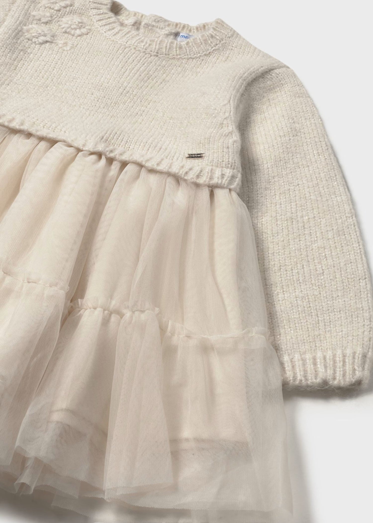 Vestido Combinado Tricot