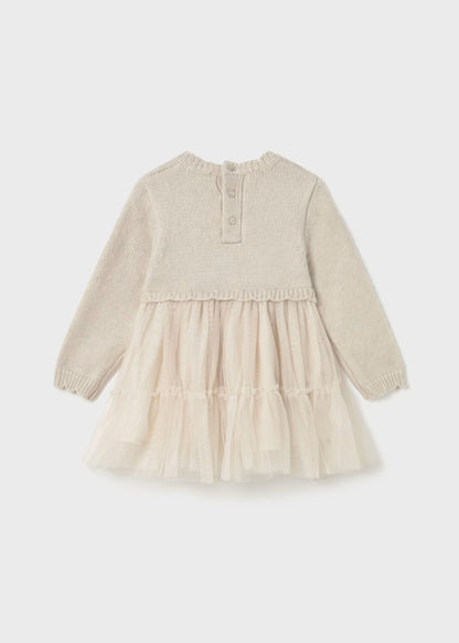 Vestido Combinado Tricot