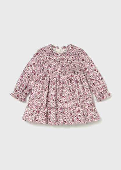 Vestido Terciopelo Cuarzo Floral