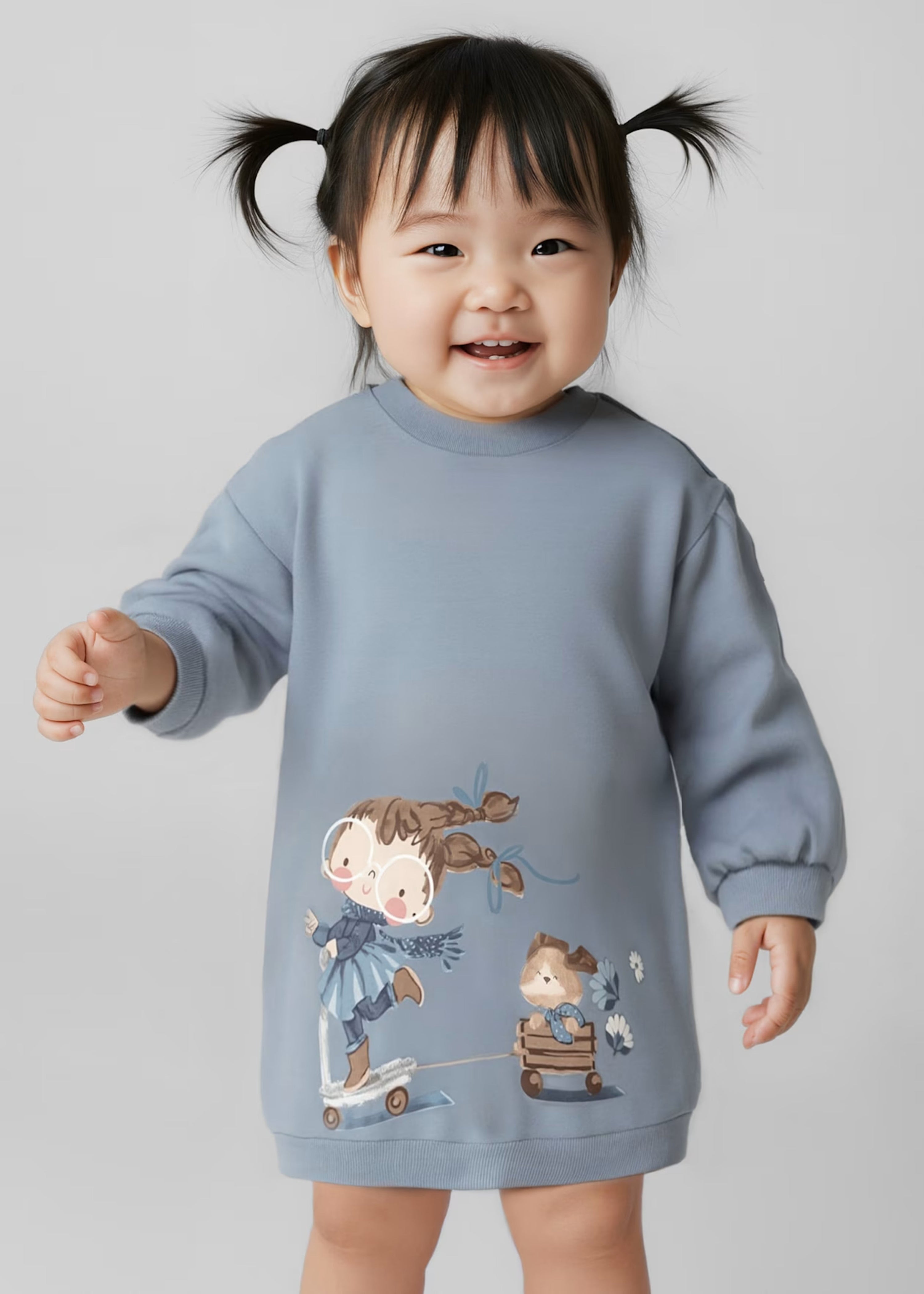 Vestido Graphic Friends
