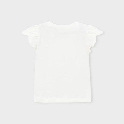 Camiseta Nature Daisy Crudo Lago