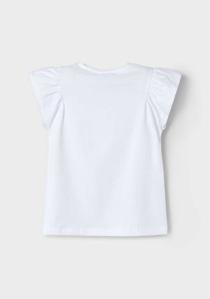 Camiseta Flower Tul Magenta