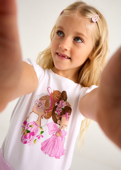 Camiseta Gráfica Chicas
