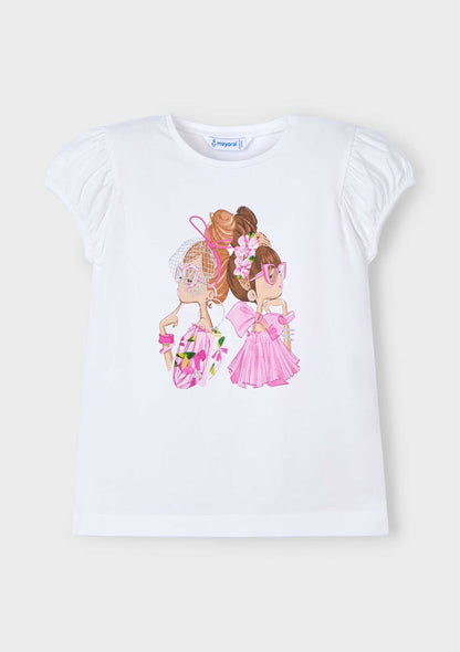 Camiseta Gráfica Chicas