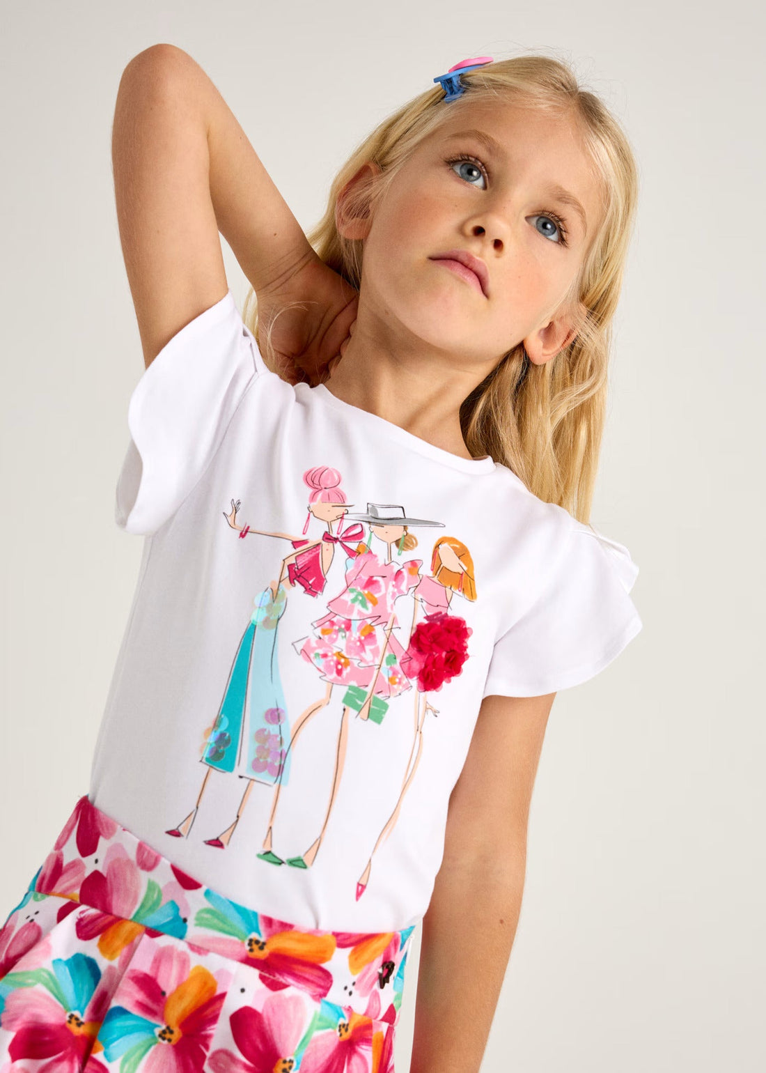 Camiseta Print Fashion 3D Magenta