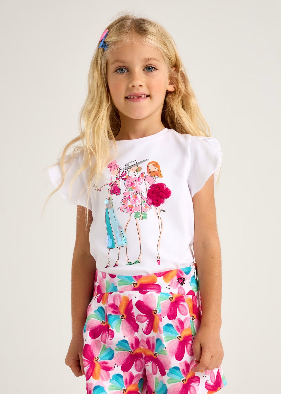 Camiseta Print Fashion 3D Magenta