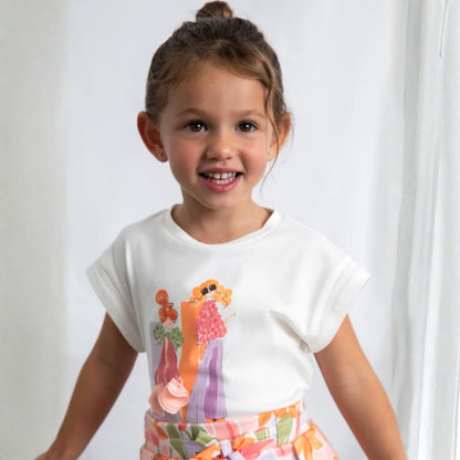 Camiseta Fashion Icon Lentejuelas Blossom