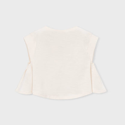 Camiseta Cowboy Girl Marfil