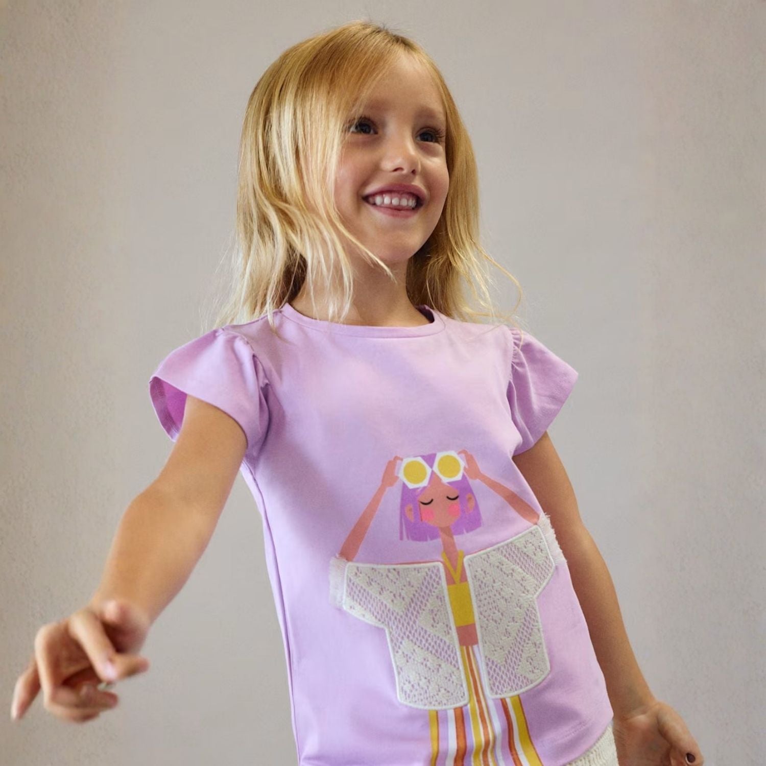 Camiseta Fashion Icon Malva