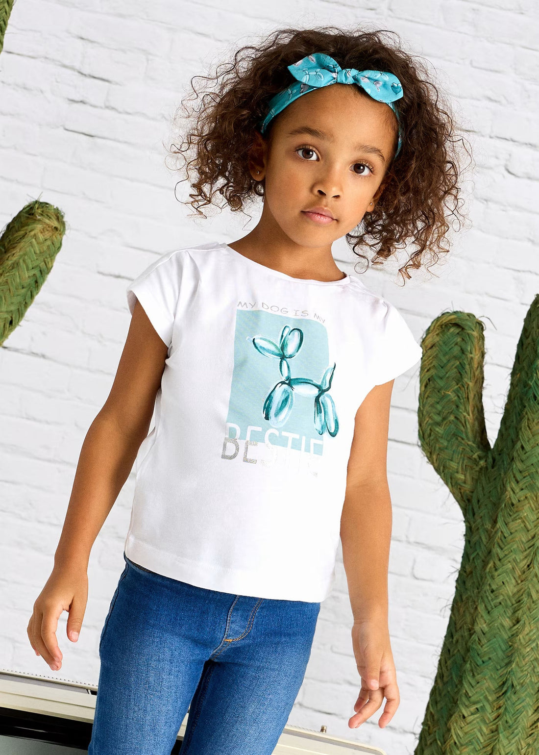 Camiseta Algodón Diadema Agua