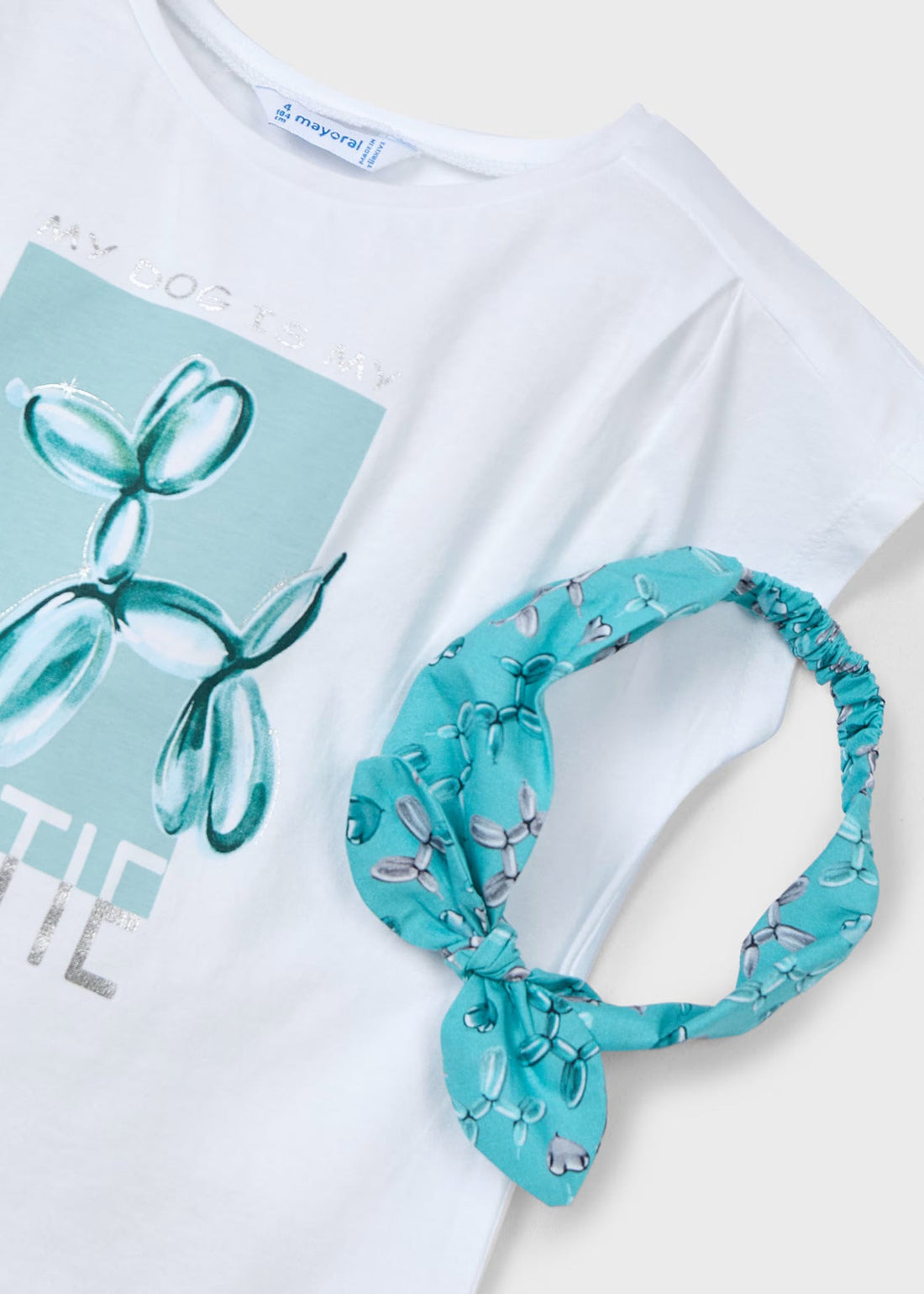 Camiseta Algodón Diadema Agua