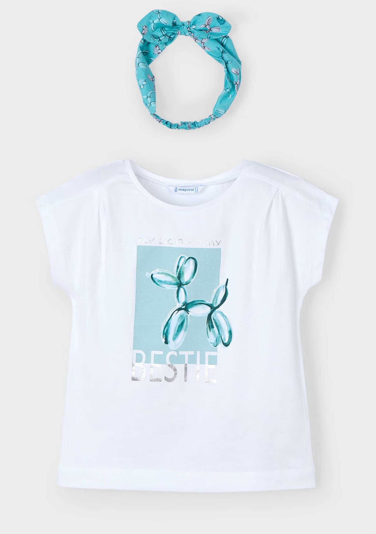 Camiseta Algodón Diadema Agua