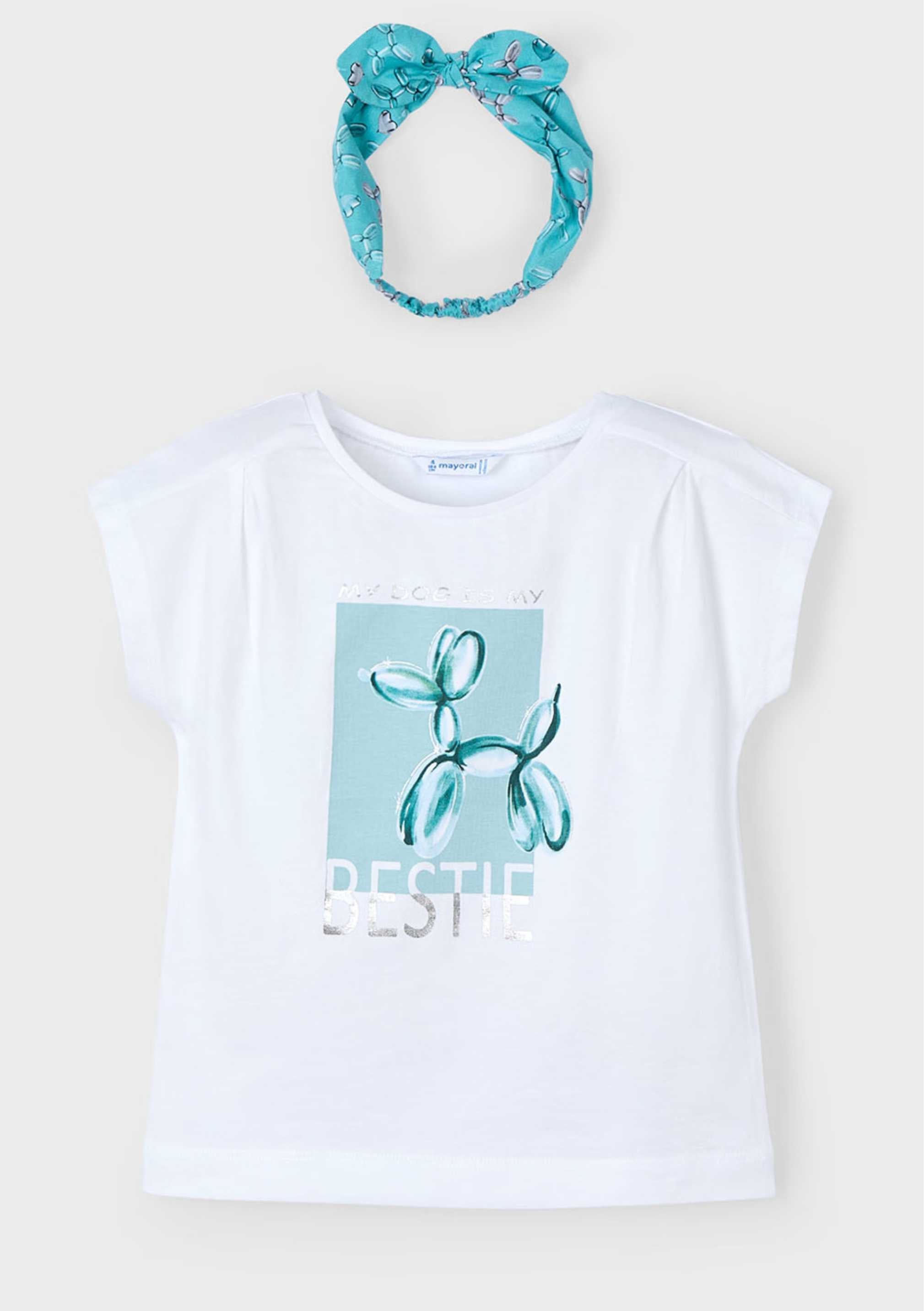 Camiseta Algodón Diadema Agua