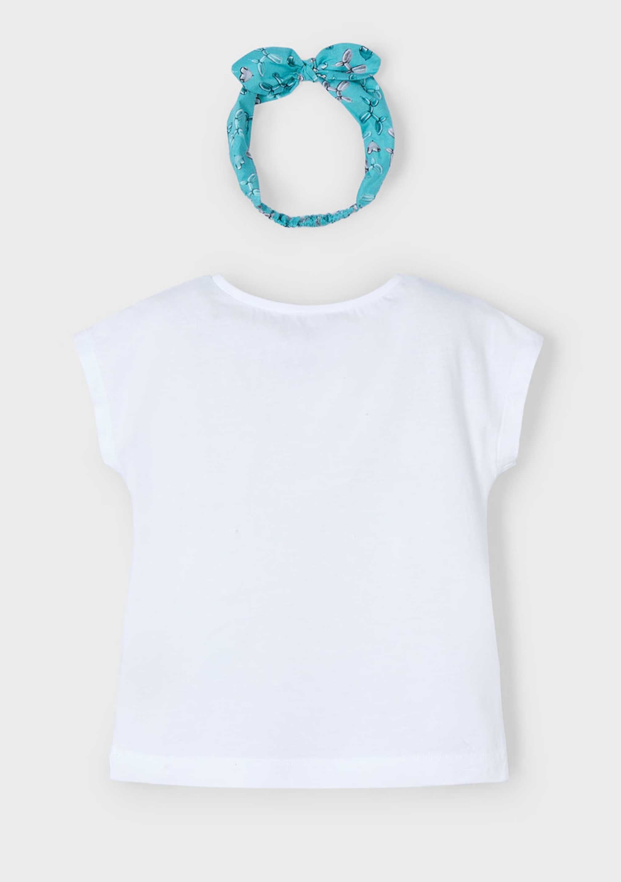 Camiseta Algodón Diadema Agua