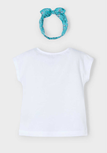 Camiseta Algodón Diadema Agua