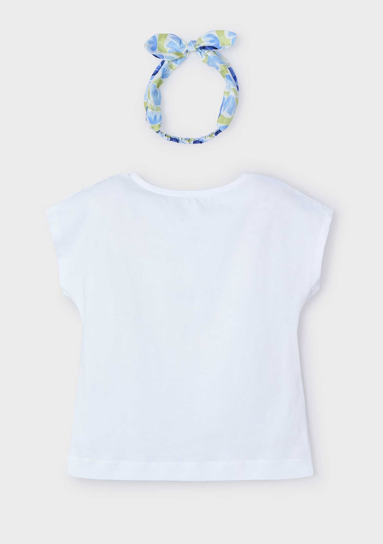 Camiseta Algodón Diadema Spring Añil