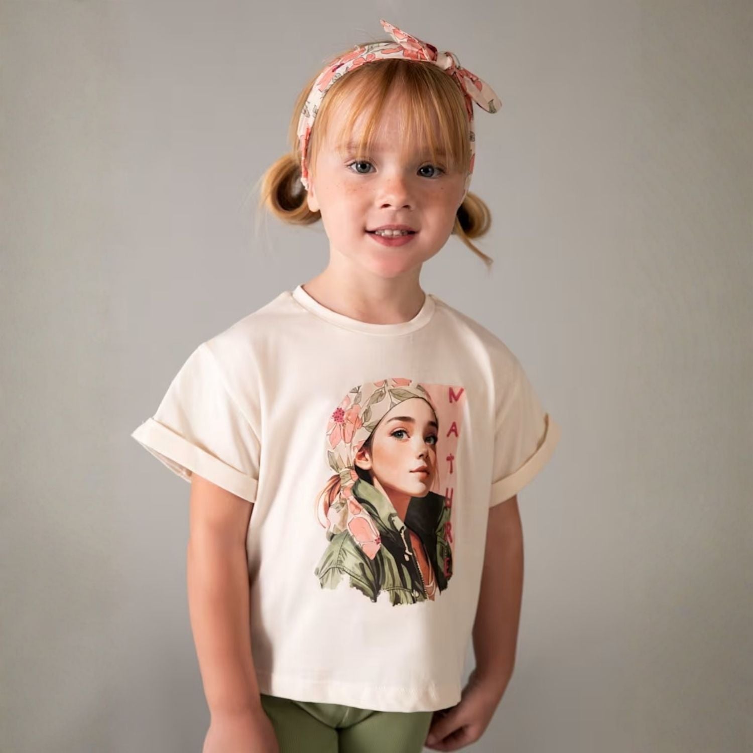 Camiseta Floral Art Garbanzo