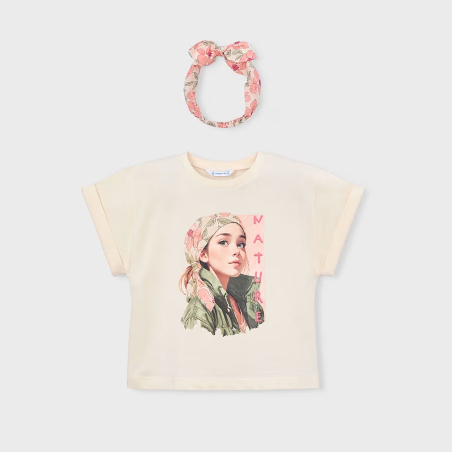 Camiseta Floral Art Garbanzo
