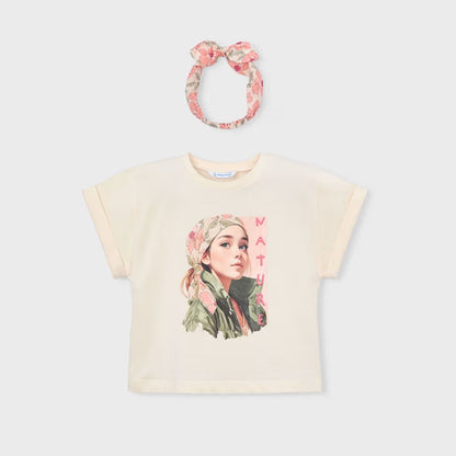 Camiseta Floral Art Garbanzo