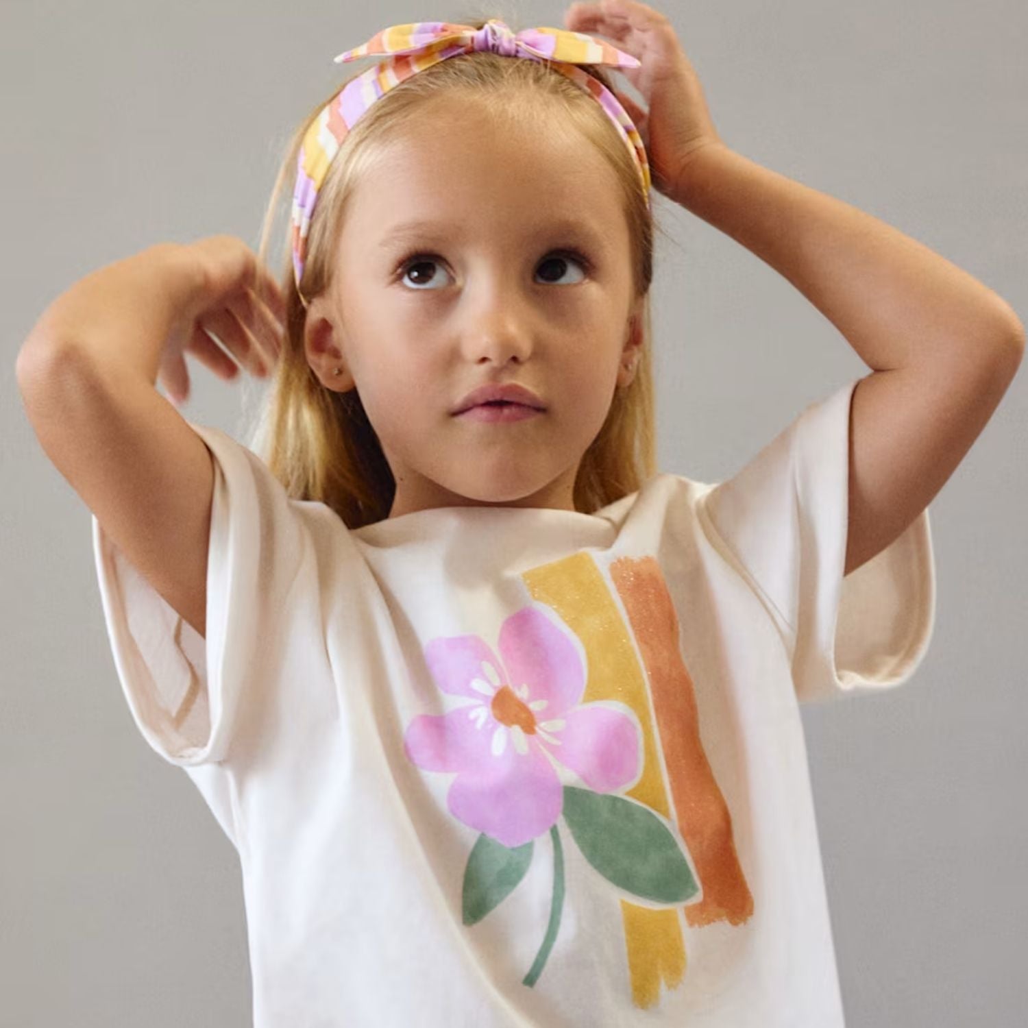Camiseta Nature Girl Banda Marfil