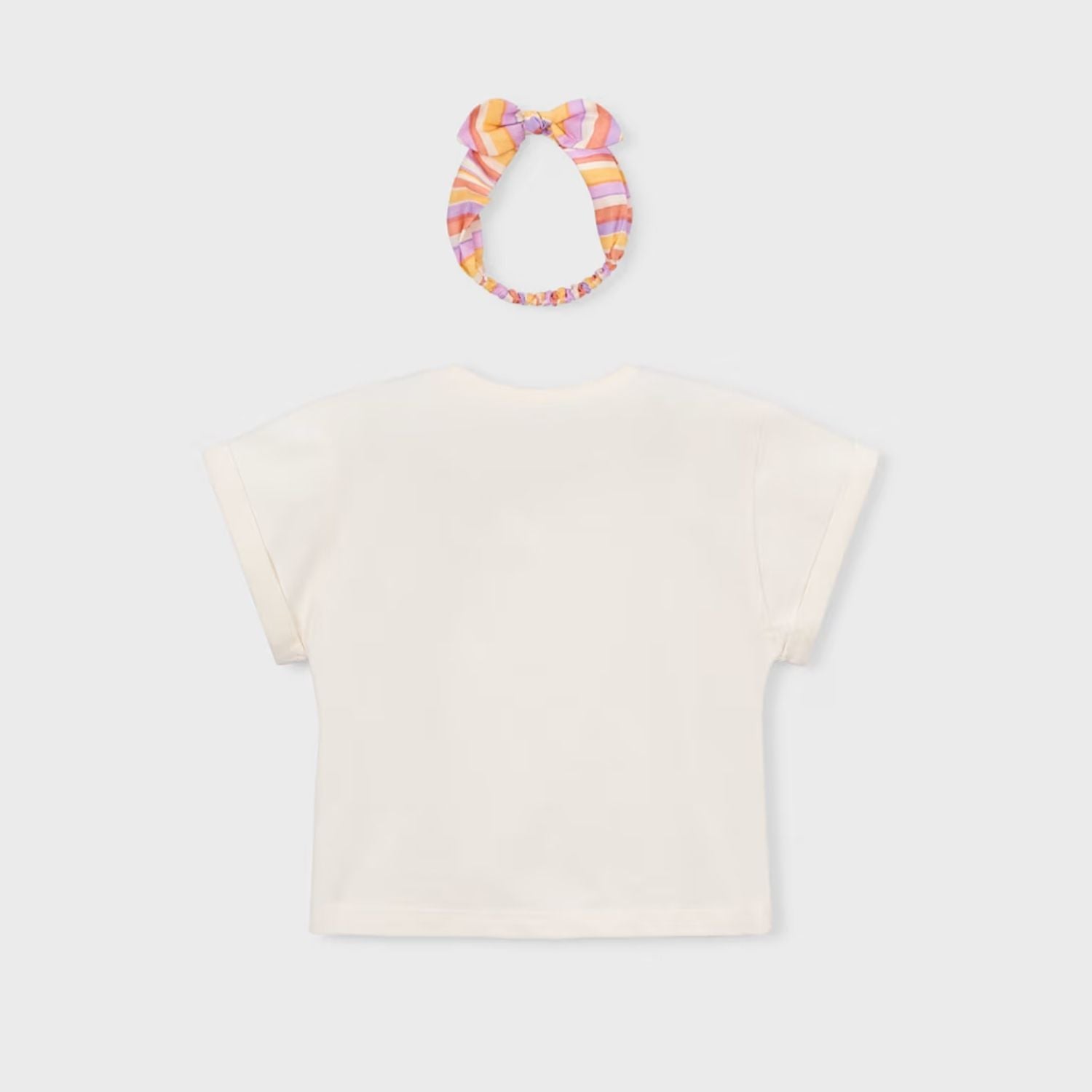 Camiseta Nature Girl Banda Marfil