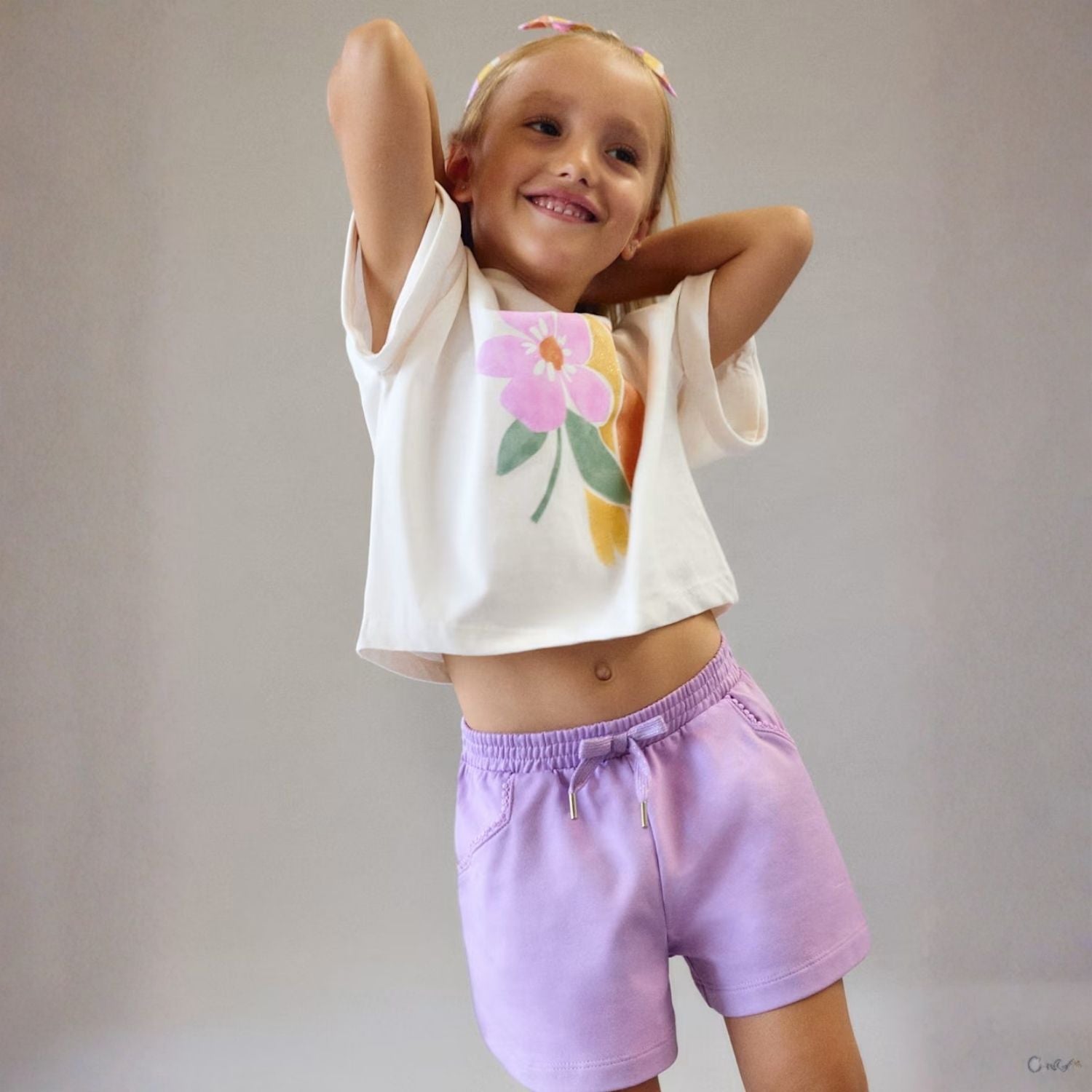 Camiseta Nature Girl Banda Marfil